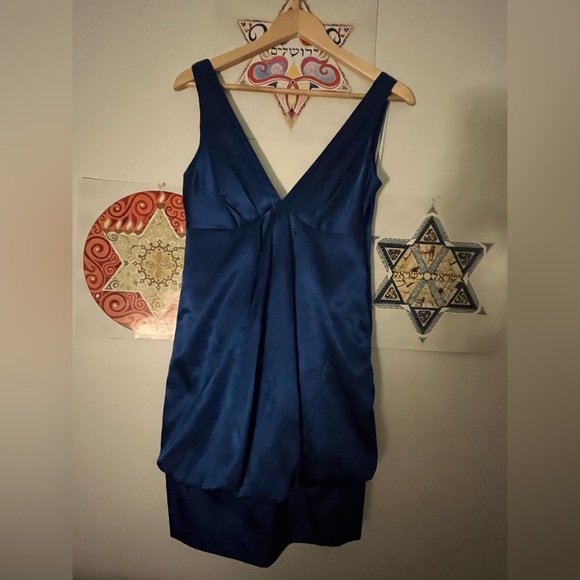 Designer London Times Satin-Silk party dress 💕 - Picture 2 of 12